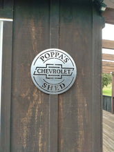Personalized  Chevrolet  Garage Disc