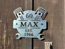 Personalized Workshop Name Sign