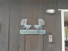 Two Fantails  with your custom text