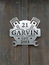 Personalized Workshop Name Sign