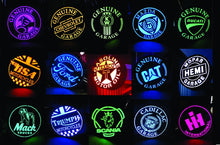 Double sided Round LED Light box