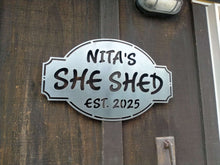 Personalized She Shed Sign