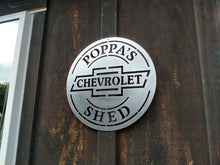 Personalized  Chevrolet  Garage Disc