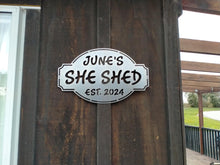 Personalized She Shed Sign