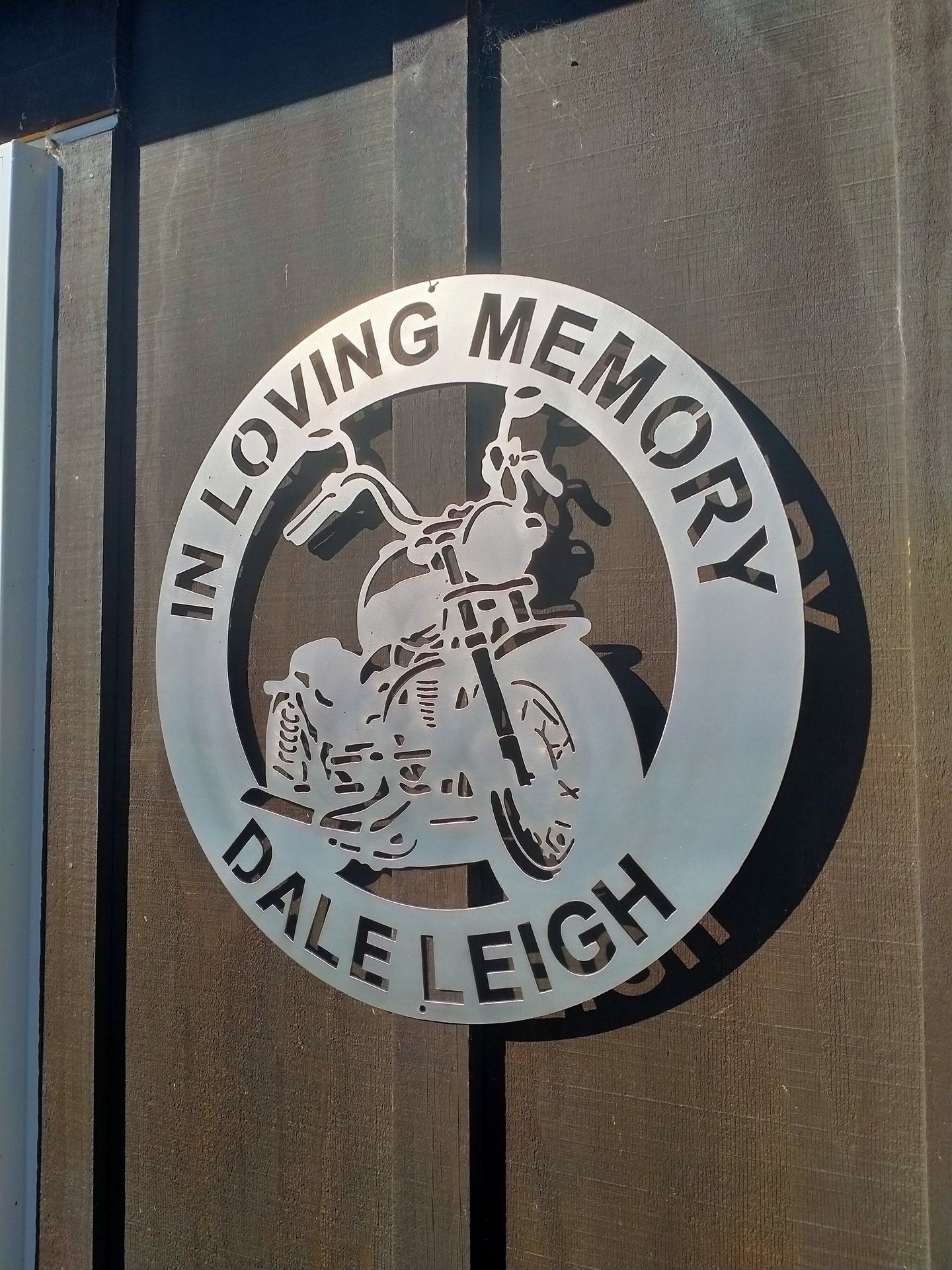 Motor Bike with text Disc