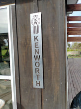 Kenworth vertical panel