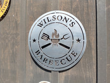 BBQ Disc Sign
