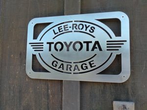 ** Personalized Garage Signs **