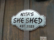 Personalized She Shed Sign