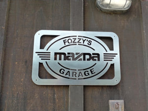 ** Personalized Garage Signs **