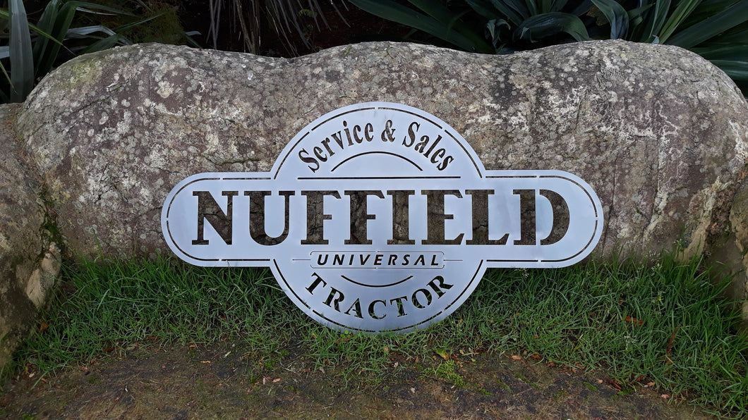Nuffield Tractor Sign