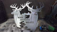 Deer In the Mountains With Custom Text Medium