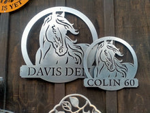 Personalized Horse In Disc