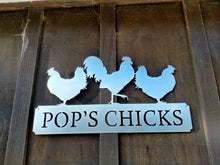 Chickens with custom text