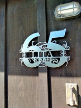 Personalized 65th Name Sign