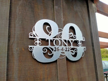80th Name Sign