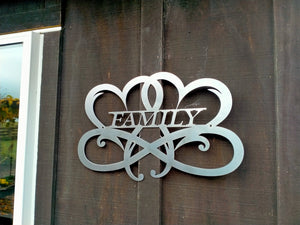 Family Infinity Heart