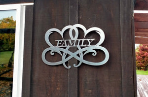 Family Infinity Heart